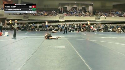 107 Championship Bracket Champ. Round 2 - Liam Maley, Northfield vs Chase Lawrence, Stillwater