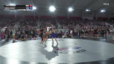 190 lbs Quarters - Lyla Hensen, Michigan Revolution Wrestling Club vs Elena Haugh, Beat The Streets Chicago-Midway