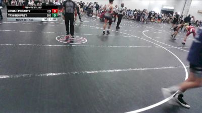 140 lbs Semifinal - Josiah Fogarty, C2X vs Trysten Frey, Caveman Wrestling Club