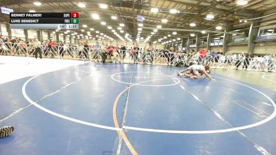 145 lbs Rr Rnd 3 - Bennet Palmeri, Superior Elite - HSB vs Luke Benedict, Freakztyle Teal - HSB