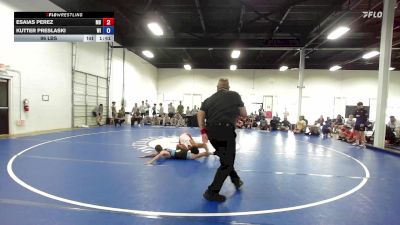 96 lbs Esaias Perez, Maryland vs Kutter Preslaski, Wisconsin