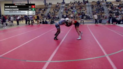 174 lbs Cons. Round 2 - Derrick Foster, Iowa Central Community College vs Kade Johnson, Iowa Central Community College