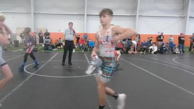 96 lbs Round 7 (8 Team) - Cael Purcell, CP Wrestling vs Elijah Gill, Project X