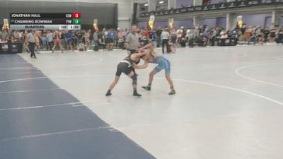 100 lbs Quarters - Jonathan Hall, Gulf Coast Wrestling vs Channing Bowman, Prodigy Elite Wrestling