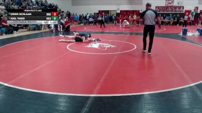 107 lbs 7th Place Match - Joel Theis, Holdingford vs Owen Schlaak, New Richland-H-E-G