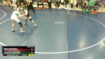 80 lbs Semifinal - OakLend Gardiner, Payson Lion Wrestling Club vs Noah Bachman, Lone Peak Elite Wrestling