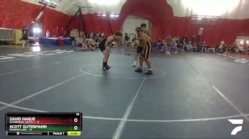 157 lbs Round 2 (16 Team) - Zahid Haque, Glenbrook South 2 vs Scott Gutermann, Random Lake