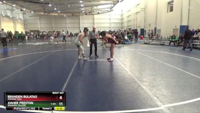 125 lbs 5th Place Match - Samuel Aponte, Roanoke College vs Nicolo Ricciuto, York (PA)