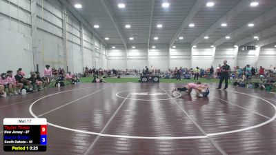 140 lbs Forfeit, New Jersey vs Quinn Butler, South Dakota