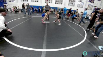 52 lbs Round Of 32 - Ryatt Saunders, Shelton Wrestling Academy vs Dawson Rigdon, Piedmont