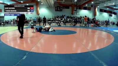 190 lbs Quarterfinal - Jake Jacobs, Virginia Patriots vs Vake Martin, Richmond Wrestling Club