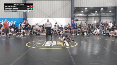 123 lbs Rr Rnd 2 - Brody Sayers, DoughBoy WC - BHS vs GRAYDON MARTIN, Virginia Team Predator - BHS