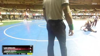 165 lbs Placement (16 Team) - Liam Debaugh, Frostburg State University vs Landon Kissell, Apprentice School