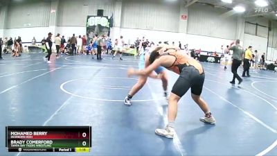 250 lbs Champ. Round 2 - Mohamed Berry, Dearborn High vs Brady Comerford, Tampa Bay Tigers Wrestling