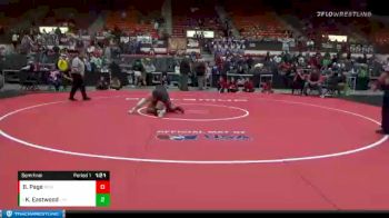 170 lbs Semifinal - Kylee Eastwood, LaCygne-Prairie View vs Brooklynne Page, Rose Hill