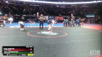 150-4A Cons. Semi - Max Horton, Palmer Ridge vs Wes Coddington, Vista Ridge