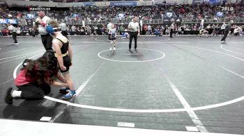 64 lbs Quarterfinal - Kayton Buso, Jackson County Wrestling vs Bruin Bjostad, Clearwater Youth Wrestling Club