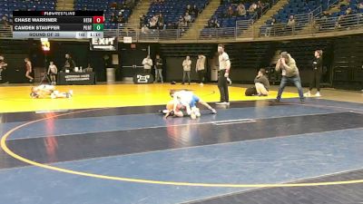 65 lbs Round Of 32 - Chase Warriner, Neshaminy vs Camden Stauffer, Port Allegany