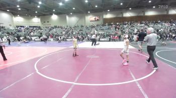 78 lbs Consi Of 4 - Garrett Clark, Elk Grove Wr Acd vs Carson Montenegro, All In Wr Acd