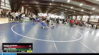 53+ Quarterfinal - Waylon Myers, Fremont Wrestling Club vs Manoa Tausinga, Team Prestige