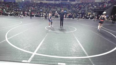 110 lbs Round Of 32 - Noah Knight, Chickasha Youth Wrestling vs Chance Briggs, East Kansas Eagles