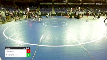 106 lbs Consi Of 32 #2 - Logan Souza, Whittier vs Mason Howard, Minnechaug