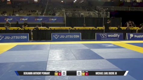 Benjamin Anthony Pennant vs Michael Earl Ducre Jr 2026 Pan Jiu Jitsu IBJJF Championship