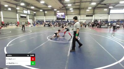 102 lbs Consi Of 8 #2 - Forest Dull, Mattime vs Jared Badilla, Relentless