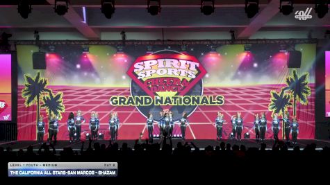 The California All Stars-San Marcos - Shazam [2026 L1 Youth - Medium Day 2] 2026 Spirit Sports Grand Nationals