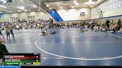 63 lbs 3rd Place Match - Anson Bradley, Stallions Wrestling Club vs Clayton Buchanan, West Jordan