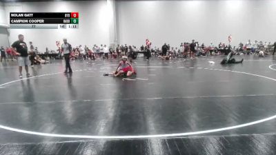 77 lbs Round 3 (4 Team) - Campion Cooper, Rabbit vs Nolan Gatt, Backyard Brawlers