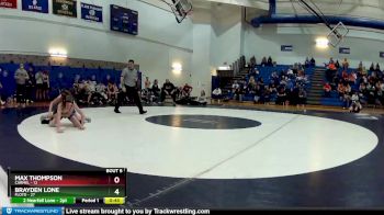 117 lbs Round 3 (4 Team) - Max Thompson, Carmel vs Brayden Lone, Floyd