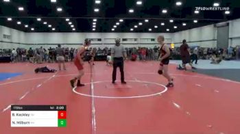 170 lbs Consolation - Bryce Keckley, OH vs Nevin Milburn, WV