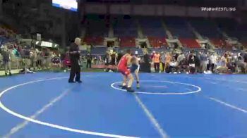 94 lbs Consi Of 16 #1 - Tristin Hummel, Iowa vs Kaiden Triche, Louisiana