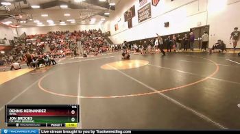 126 lbs Champ. Round 1 - Jon Brooks, Columbia (Burbank) vs Dennis Hernandez, Royal