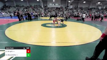 170 lbs Semifinal - Gage Wright, WV vs Nate Blanchette, MA
