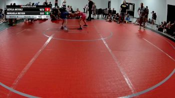 78 lbs Semis & 1st Wrestleback (8 Team) - Mikaela Reyes, Ground Up USA vs Leyla Akyali, Women Of The Uprising