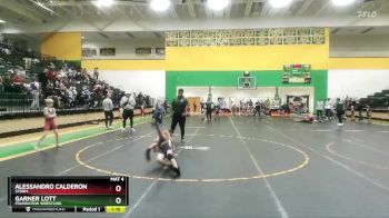 75 lbs Round 1 - Alessandro Calderon, Storm vs Garner Lott, Foundation Wrestling