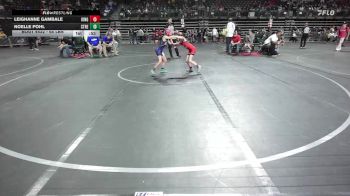 65 lbs Consi Of 16 #2 - LeighAnne Gambale, Kingsway vs Noelle Pohl, Streaks Wrestling Club