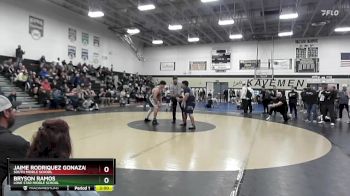 285 lbs 1st Place Match - Bryson Ramos, Lone Star Middle School vs Jaime Rodriquez Gonazalez, South Middle School