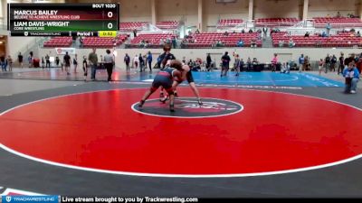 250 lbs Round 1 - Marcus Bailey, Believe To Achieve Wrestling Club vs Liam Davis-Wright, CORE Wrestling