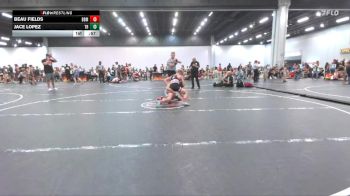 80 lbs 3rd Place Match - Beau Fields, Backyard Brawlers Midwest vs Jace Lopez, Top Rank