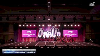 Tech Cheer - Cedar Park - Outlaws [2026 L4 Senior Coed - Small Day 2] 2026 One Up Grand Nationals
