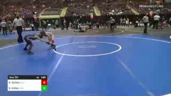 78 lbs Quarterfinal - Skyler Sutton, Salem Elite vs Slater Hicks, Sunkist Kids/Monster Garage