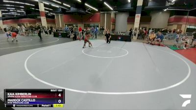 63 lbs Cons. Round 2 - Kaia Kimberlin, Spring Klein Wrestling Club vs Maddox Castillo, Ryse Wrestling Club