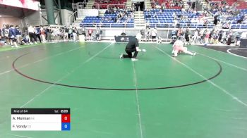 132 lbs Rnd Of 64 - Ann Marie Meiman, Nebraska vs Faith Vondy, Colorado