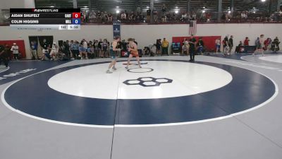 63 lbs Champ. Rd Of 32 - Aidan Shufelt, Castleton RTC vs Colin Higgins, Millersville
