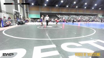 100 lbs Semifinal - Emery Merlos, Inland Elite Wrestling Club vs Blake Ann Hauder, Spanish Springs
