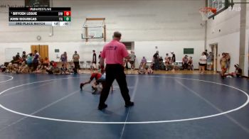 59-65 lbs 3rd Place Match - Brycen Legue, Stillman Valley WC vs John Sioumcas, Team St. Louis