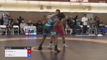 87 kg Quarterfinal - Richard James Carlson, USA vs Cameron Andrew Caffey, USA